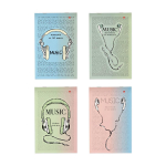 Блокнот А5 40л. "Soundmania" в ассорт. (Альт)
