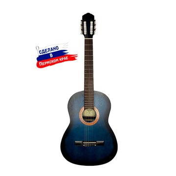 Классическая гитара Кунгурская Акустика K-Blue