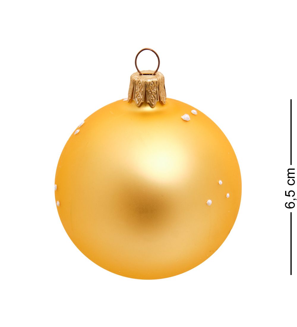 НФШ-1527/2 Ел.украшение Шар «Собачка» 65 мм