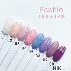 Камуфлирующая база Nik Nails Rubber Base Pastila №04 8 ml