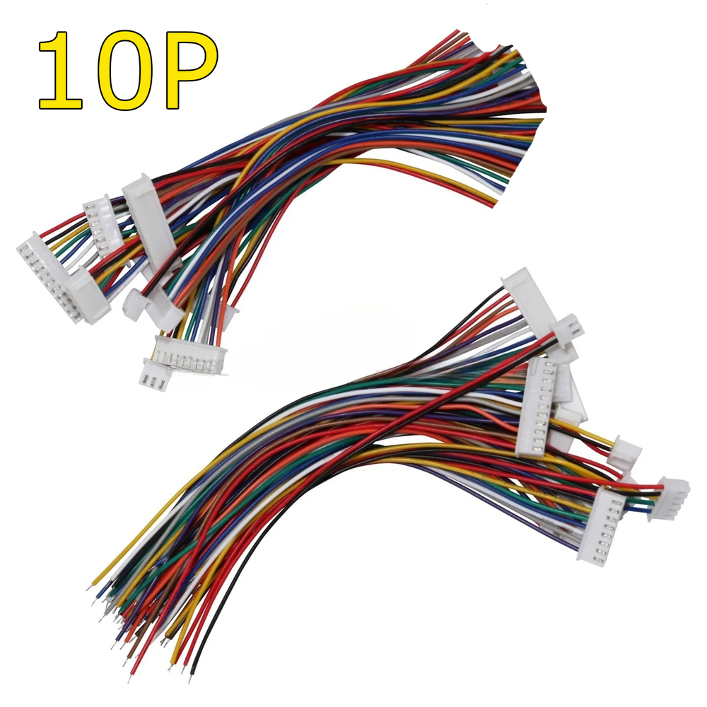 Разъем PH 2.0 с проводом 20см - 10P МаМа