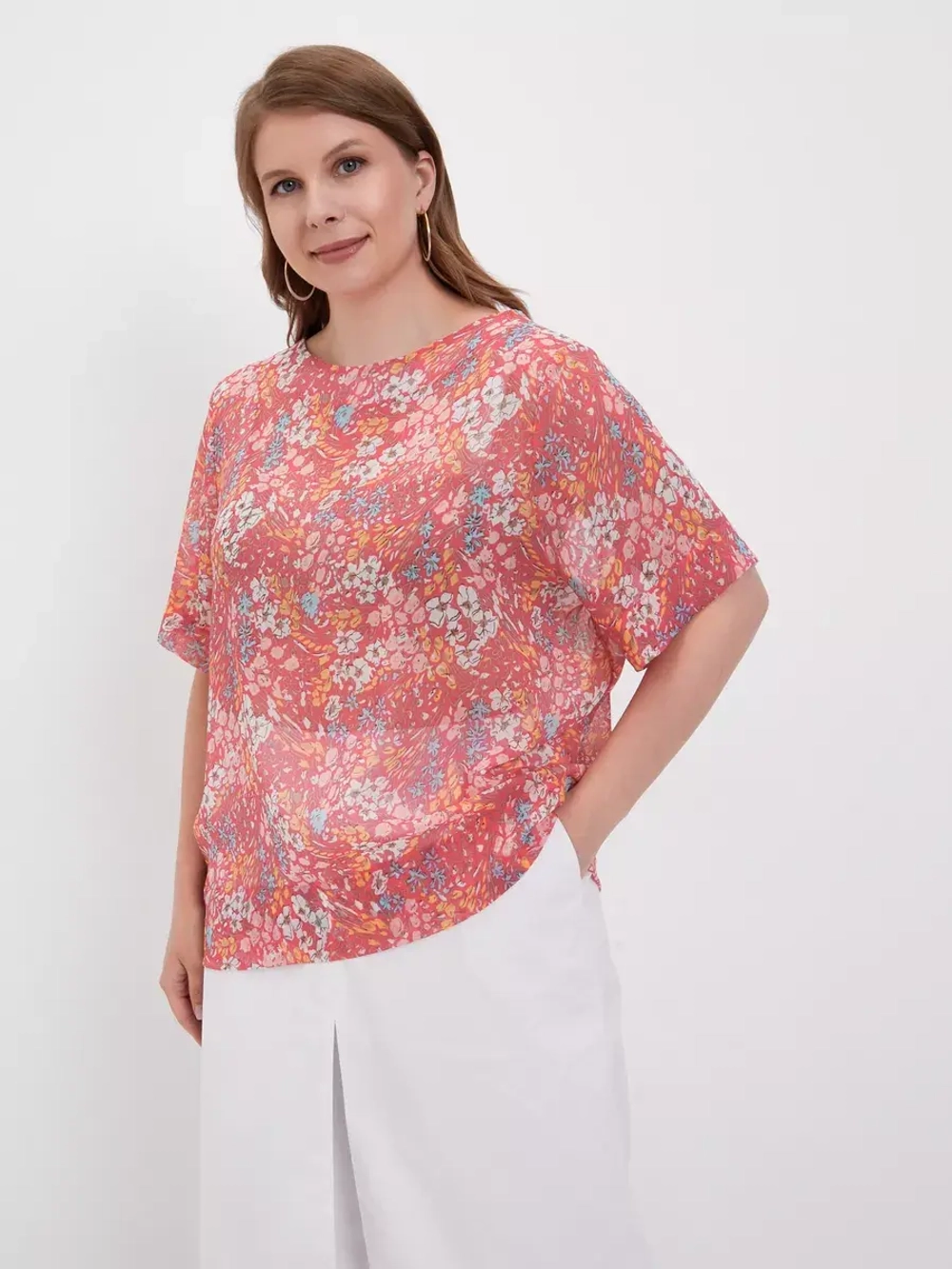 Блузка шифоновая