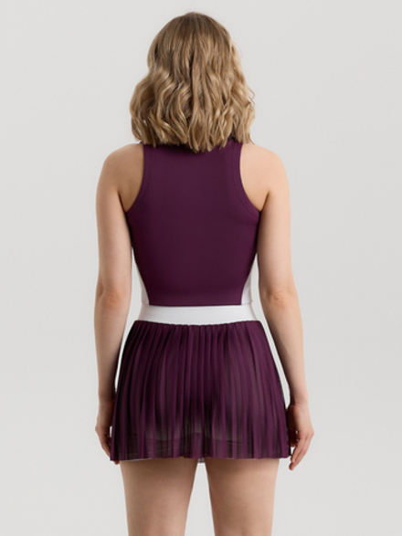 ОДЕЖДА ДЛЯ ТЕННИСА Женская, Топ SEVENSIX TOP POTENT .