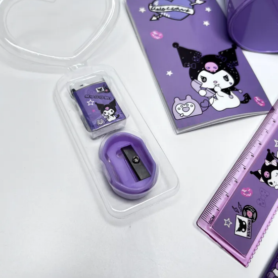 Канцелярский набор в стакане, Куроми Kuromi