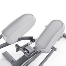 Электромагнитный эллиптический тренажер DFC Westinghouse 13Y, белый, с изменяемым углом наклона