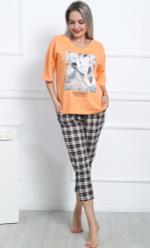 [m]Комплект бриджи+футболка ТК-4282