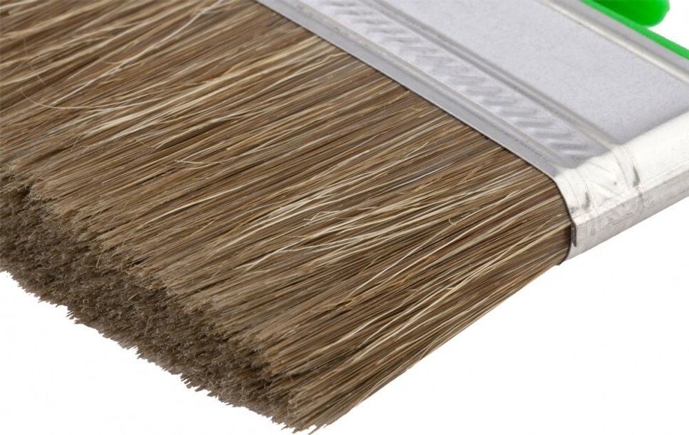 Кисть флейцевая для работ по дереву, 50х12 мм, смешанная щетина, пластиковая рукоятка// Matrix 83373