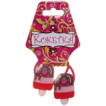 Резинки для волос 2 шт детские «Puppi- Мороженое», микс 4 цвета, d-3 см