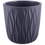 Горшок для цветов с дренажной вставкой Desert 2,3л (d157, h152мм)(серый)
