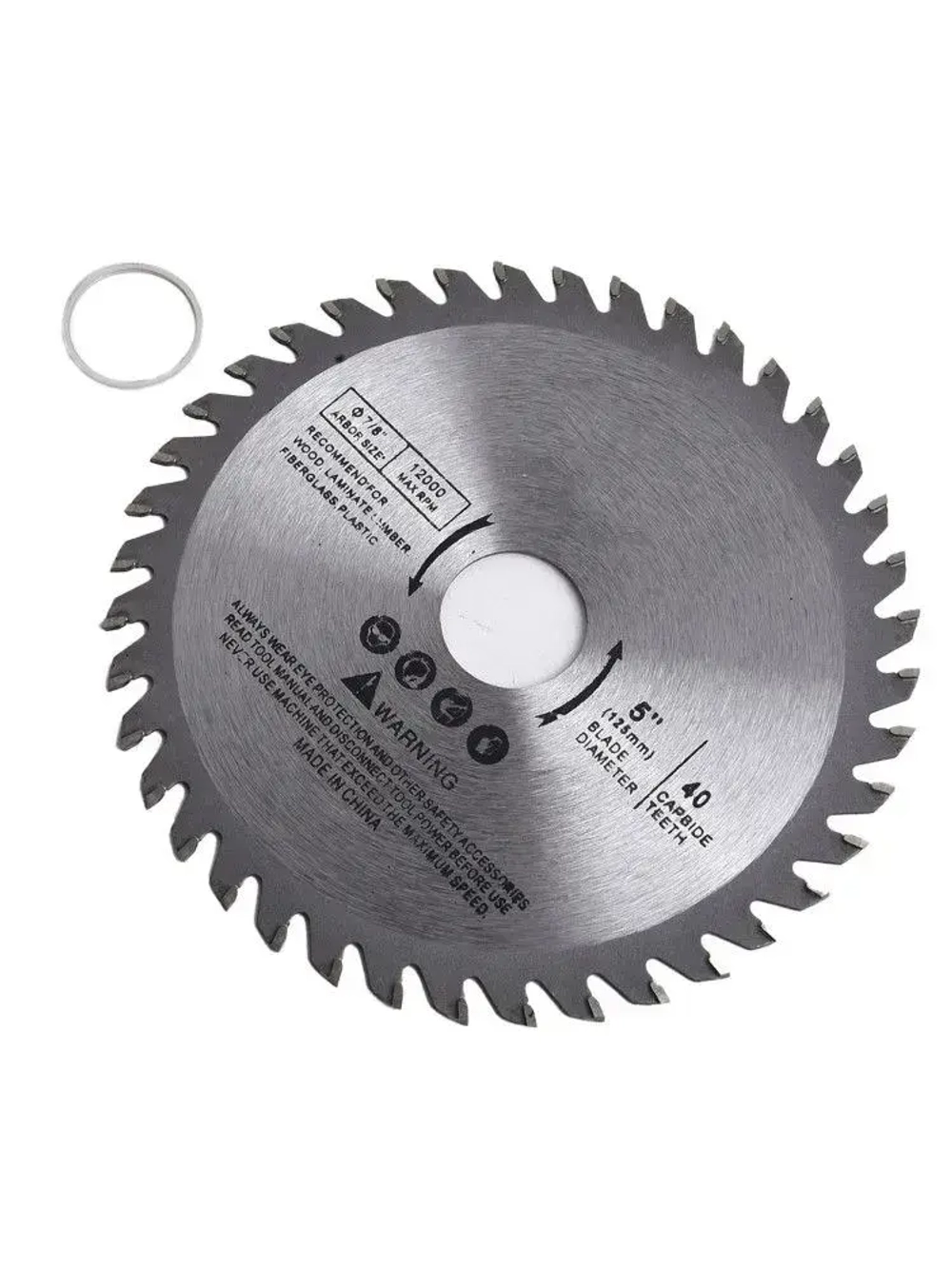 Диск пильный 125 x 3; 40 зуб.