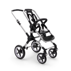 Коляска 2 в 1 Bugaboo Fox 2 Alu/Grey Melange-Grey Melange, стальной/серый меланж