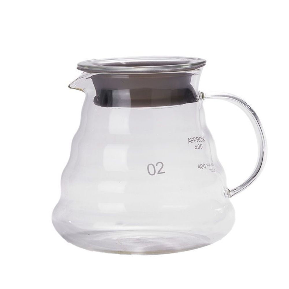 HARIO Чайник сервировочный со стеклянной ручкой 600мл XGS-INT-02TB