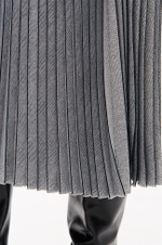 4912 Юбка женская (серо-черный)