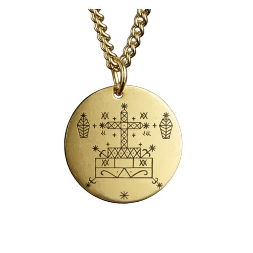 Амулет Вуду Барон Самеди защита и исцеление 8-VAN