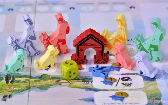 Настольная игра Прогулки с собаками