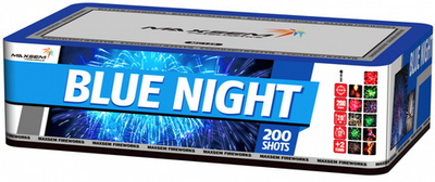 MC149 Салют "BLUE NIGHT" (0,8" х 200 залпов)