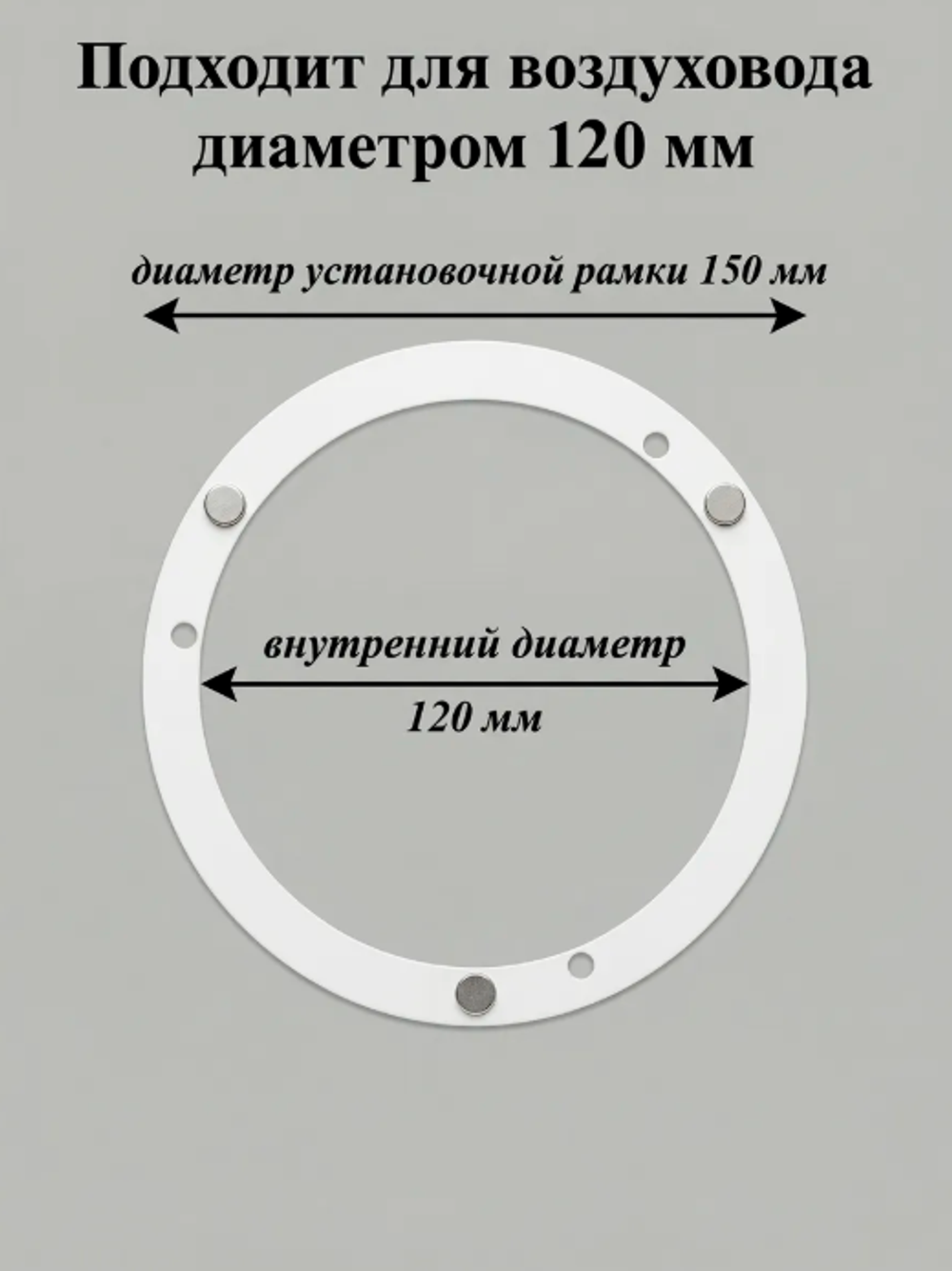 Вентиляционная Решетка КП ЛЕЙС 120х120 белый