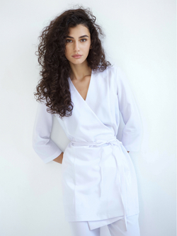 Женская медицинская форма Medici блуза 07 белая