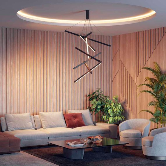 Подвесной светодиодный светильник Odeon Light L-vision Cometa 3860/96B