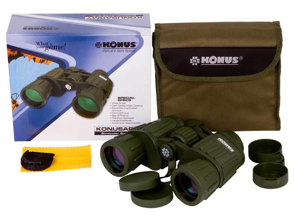 Бинокль Konus ARMY 8x42 WA