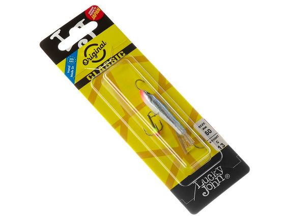 Балансир Lucky John CLASSIC 5 с тр. 50мм/15H блистер