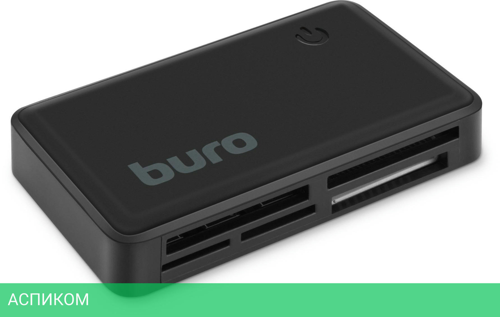Картридер Buro BU-CR-151 черный