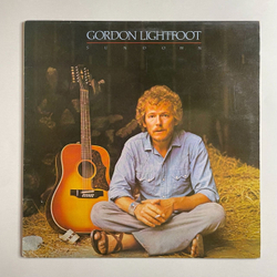 Винтажная виниловая пластинка LP Gordon Lightfoot Sundown (UK 1974)