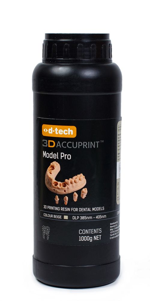 3D Accuprint Model Pro Beige фото полимер d-tech