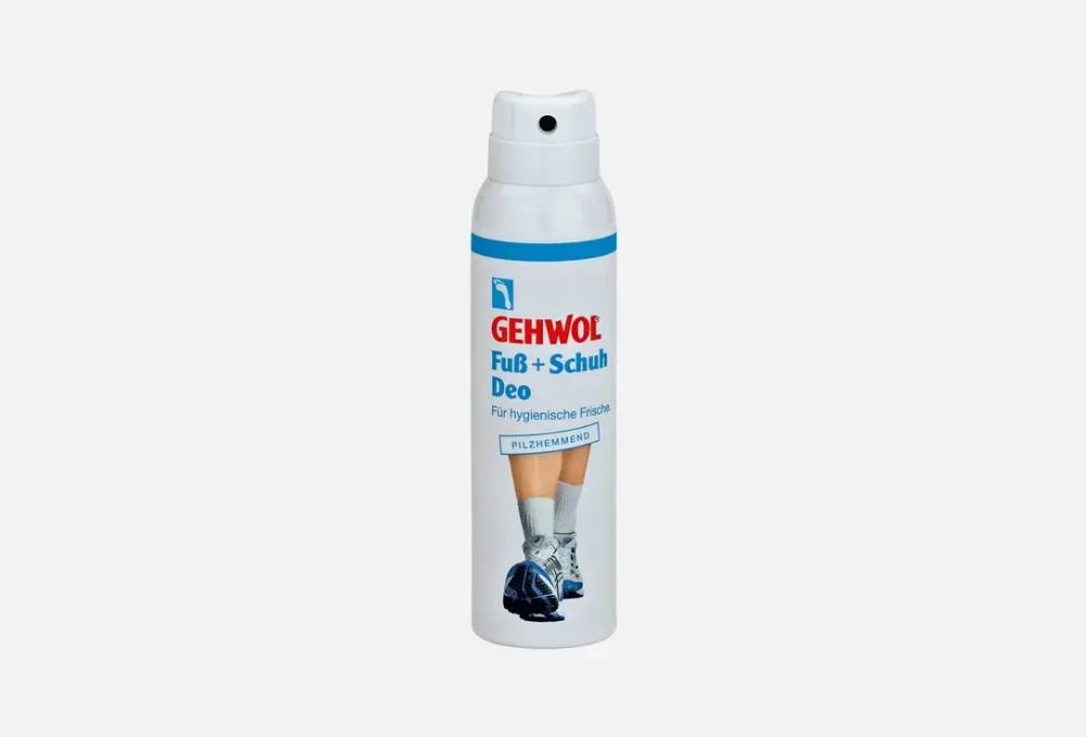 Gehwol Foot + Shoe Deodarant Дезодорант для ног и обуви (спрей) 150 мл