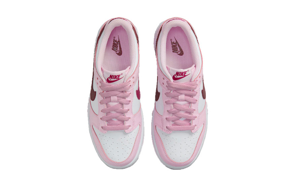 Nike Dunk Low Pink Foam Red White GS