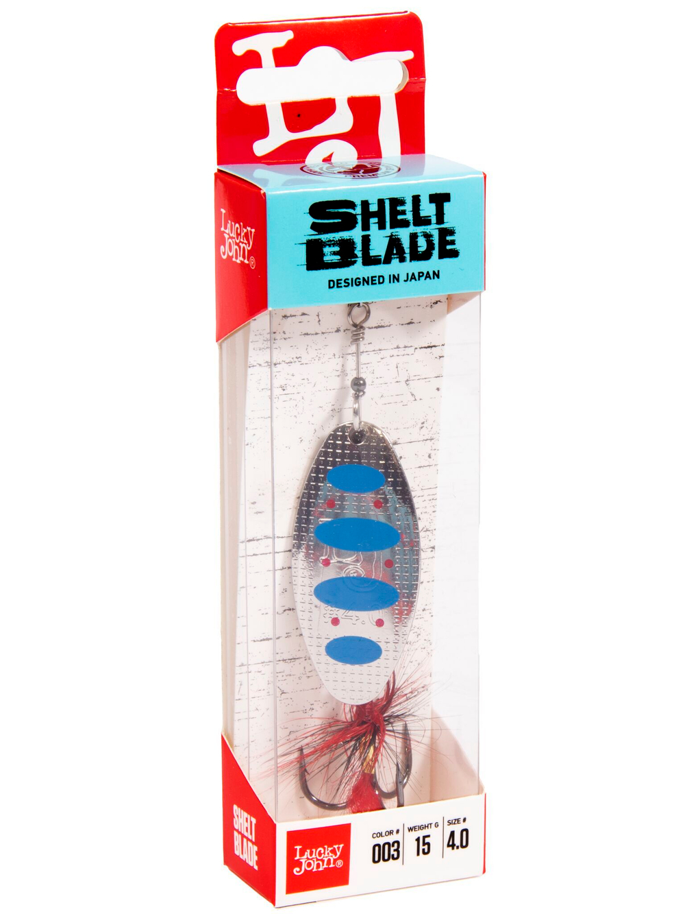 Блесна вращ. Lucky John SHELT BLADE 4 15,0г 003