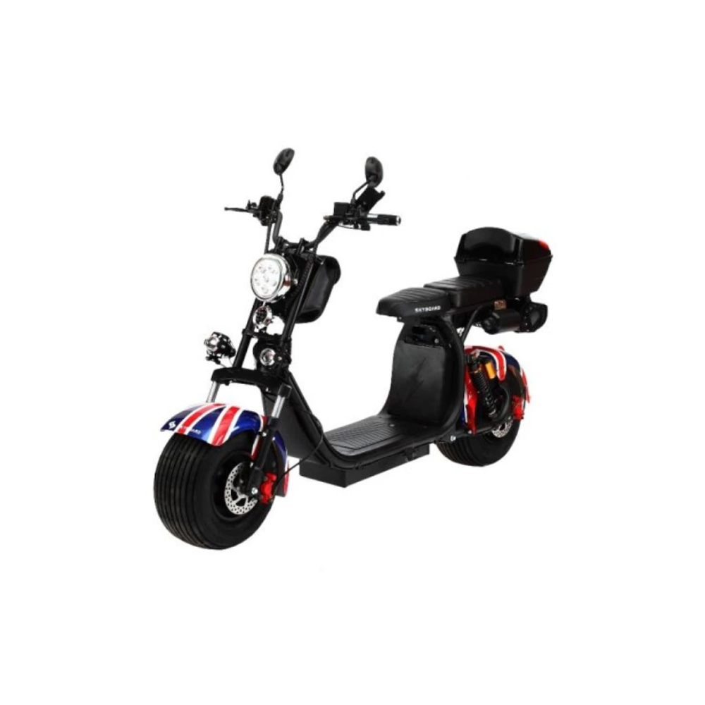 Электроскутер Citycoco Skyboard BR20 2000Вт, 20Ah 60В Синий
