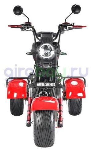 Электроскутер CityCoco WHITE SIBERIA PRO TRIKE 3000W (Красный)