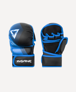 Перчатки INSANE MMA HYBRID, синий