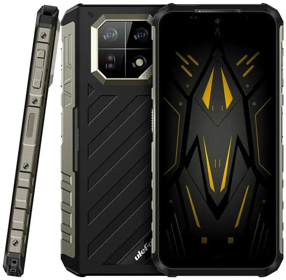 6.58" Смартфон ULEFONE Armor 22 8/256Gb,  NFC,  IPS,  120Гц,  6600мAч,  черный