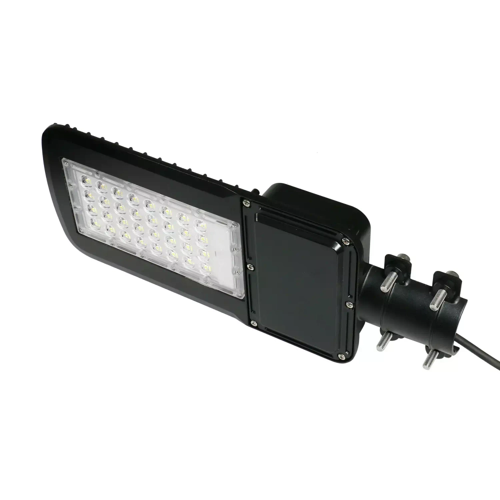 Св-к Gauss LED уличный  QPLUS 100W 12000lm 5000K 120-260V IP65 455*180*49мм черн КСС "Ш" 629535300