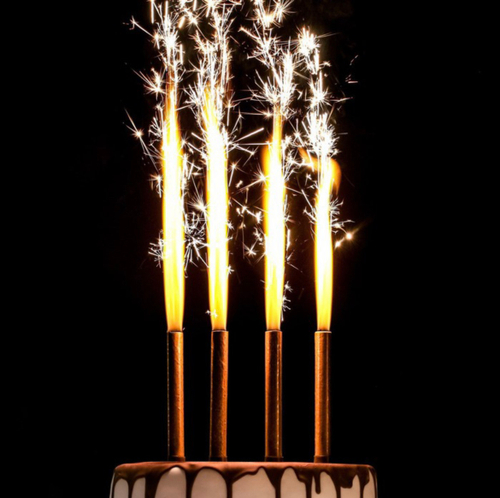 Свечи фонтаны 15 см, 3 шт