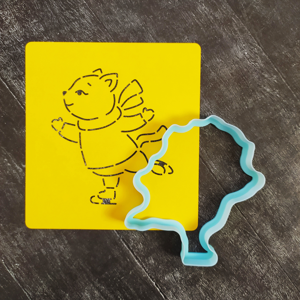 Котик №33 на коньках