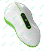 Зеленый компактный вибромассажер Mouse
