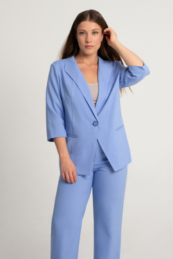 Жакет женский 3288АП, сизый #38Сиз043288АП