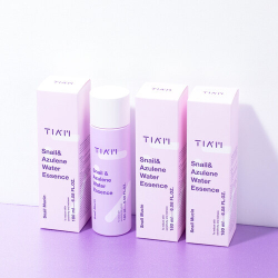 TIAM Тонер-эссенция с муцином улитки и азуленом - Snail & Azulene Water Essence, 180мл