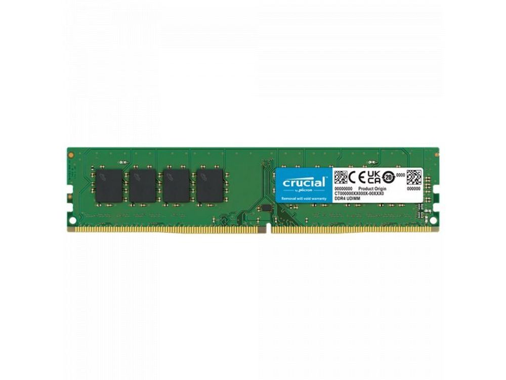 Оперативная память Crucial CB8GU3200, DDR4 1х 8ГБ 3200 МГц, DIMM, OEM