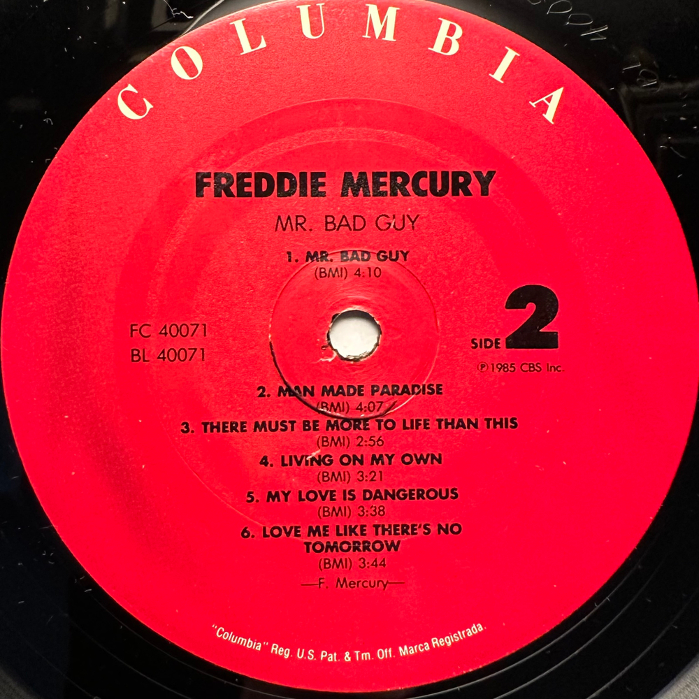 Freddie Mercury - Mr. Bad Guy (США 1985г.)
