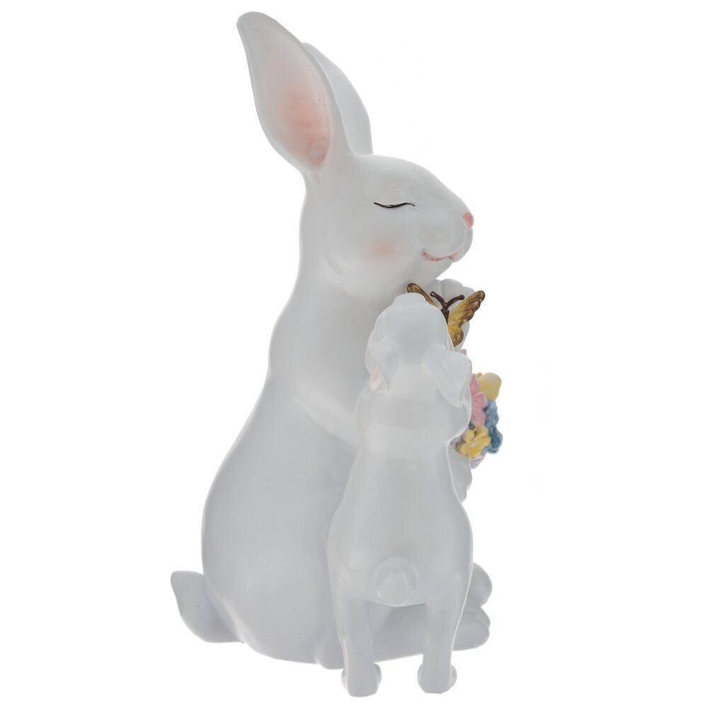 GAEM Фигурка декоративная "Зайцы", L15 W12 H23 см