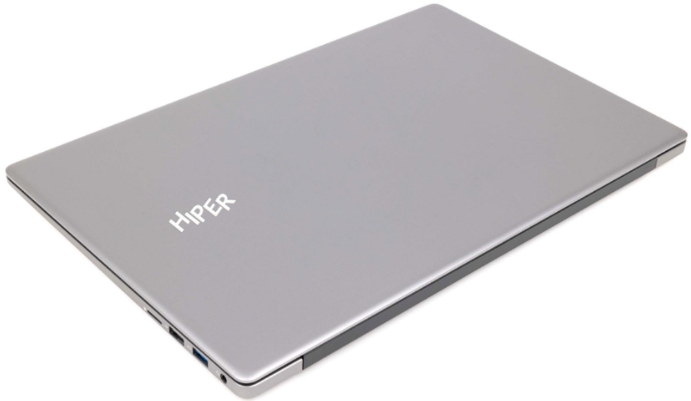Ноутбук  HIPER OFFICE HLP 15.6 ", Core i5, 8 Гб RAM, 256 Гб SSD, Iris Xe Graphics, Серый