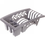 Сушилка для посуды и столовых приборов «Grey» 32*19*11см