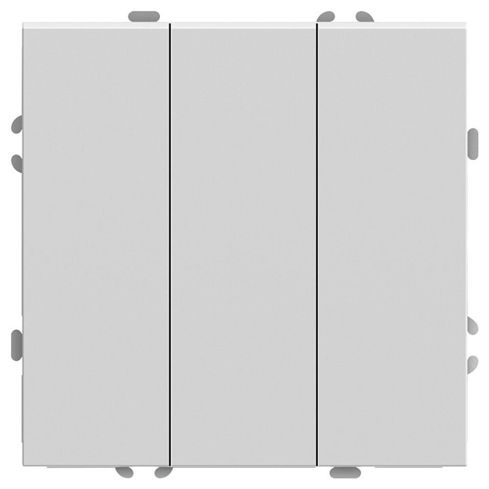 Выключатель трехклавишный без рамки Stekker Эмили 49870