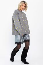 Юбка Игривое настроение (серебро) Ю14799-7М LT Collection