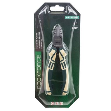 Бокорезы ''Profi'' 150мм Cr-V 6150+доп. закалка (усилие сжатия увеличино на 60%), в блистере RockForce RF-612150DS