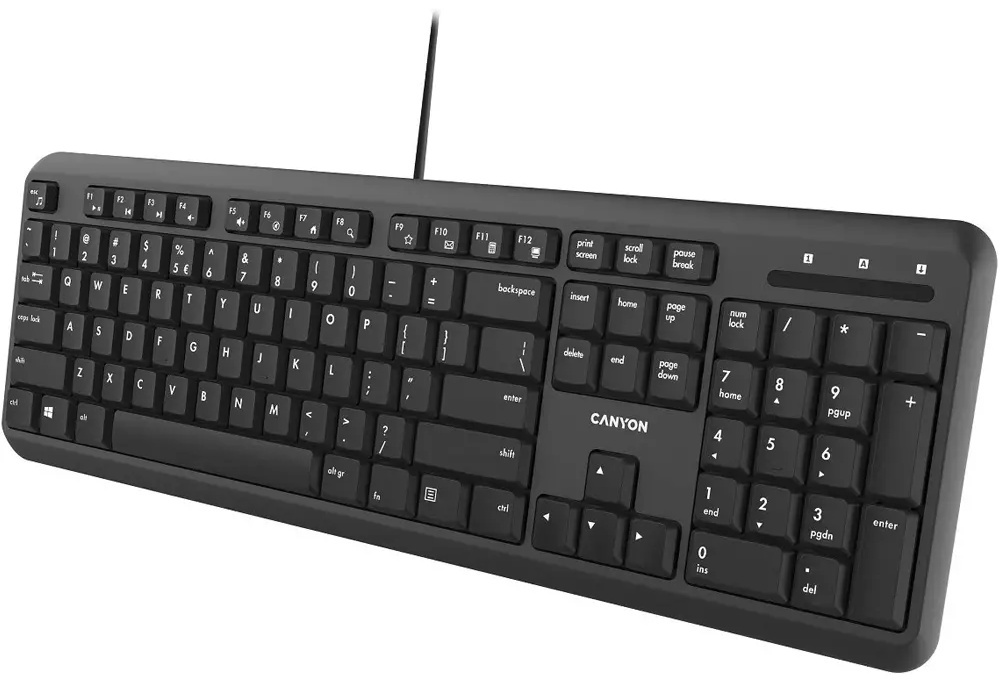 Клавиатура Canyon CNS-HKB02-RU черный